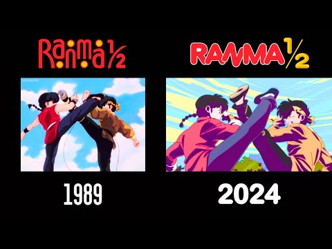 Ranma ½ Anime Episode 4: 1989 VS. 2024 side-by-side @eganimation442