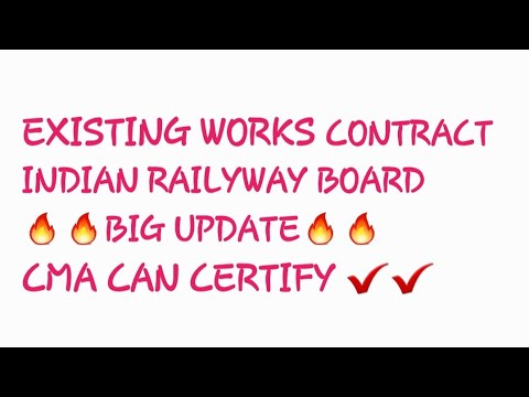 🔥BIG UPDATE🔥MUST WATCH CMA SCOPE INCREASED INDIAN RAILYWAY BOARD UPDATE