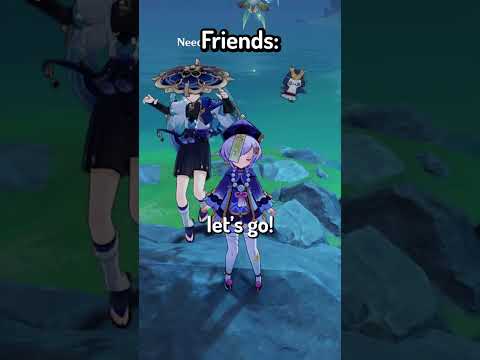 What every Genshin player says when their friend is lucky