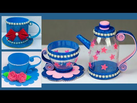 Most Amazing Way to Reuse Plastic Bottle | Plastic Bottle Teapot Crafts | Plastic Bottle Craft Ideas