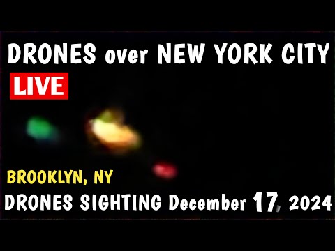 DRONES Sightings over Brooklyn | UFO DRONES over New York City | Drones Watch NYC LIVE