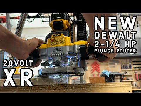 DEWALT 20v XR 2-1/4 HP Plunge Router DCW620b