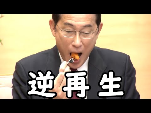 岸田首相を逆再生してまで政権批判してみた