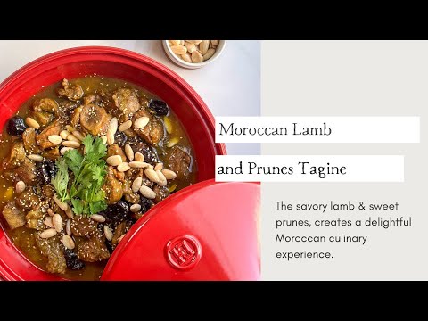 Experience the Rich Flavours of Moroccan Lamb and Prunes Tagine | Cooking with Zahra