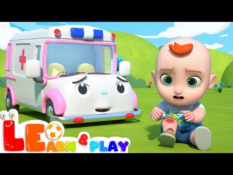 Wheels On The Ambulance Kids Stories with Leo | Educational Video for Kids | Learn & Play with Leo