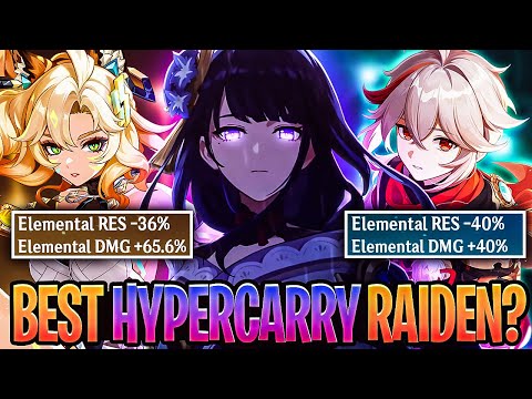 This New Hypercarry Raiden Team Is Kinda INSANE | Genshin Impact