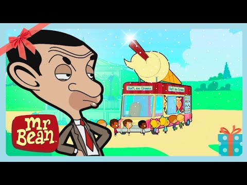 ❄️ ICE CREAM! ❄️ | 🎄 HAPPY HOLIDAYS 🎄 | Mr. Bean Animated Show for KidS | WildBrain Bananas