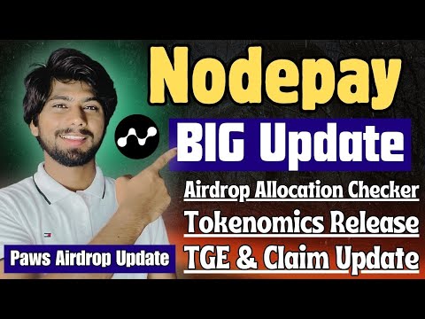 Nodepay airdrop S2 withdrawal | nodepay airdrop update, nodepay tokenomics