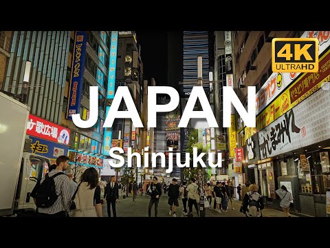 Shinjuku on Foot | Shopping | 4K Walking Tour