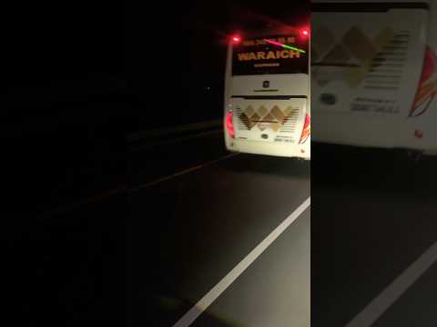 Faisal movers moon ways cross waraich bus #shortvideo #bustravel #youtubeshorts