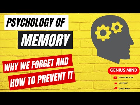 Psychology of Memory- Why We Forget and How to Prevent It | Secret to Remember Longer than Last