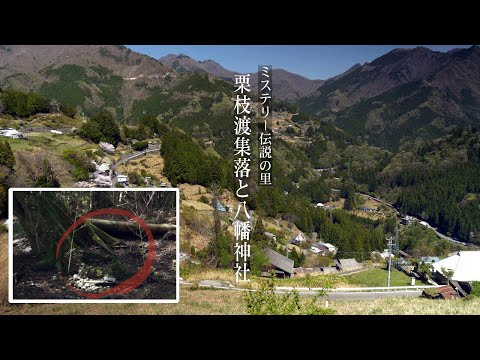 山峡の集落を歩く 徳島県東祖谷【 栗枝渡集落と八幡神社 】 【 Kurishido Village and Hachiman Shrine 】