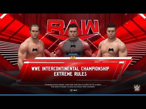 AWA Monday night dawn: Men's IC championship match