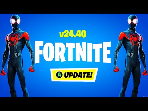 *NEW* HUGE FORTNITE UPDATE!! (Miles Morales Spider-Man, FREE Skins, Ranked Mode & MORE!)