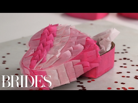 Valentine's Day DIY Piñata Boxes | Brides