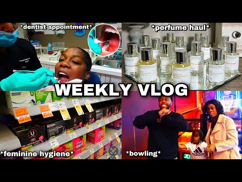 WEEKLY VLOG: Dentist Appt, Lots of Going Out, Content Day, Hygiene Shopping & More | Dossier Review