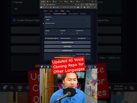 New update to the AI voice cloning repository