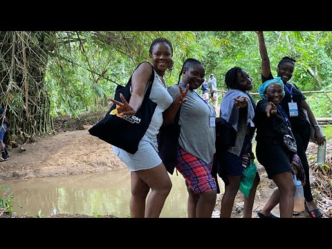 African village shower vlog