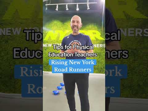 "Tic Tac Toe Relay" PE Teacher Hack! Check out @NYRR's #RisingNYRR