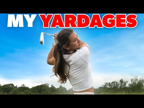 MY YARDAGES 2024 - how far am I hitting it now?!