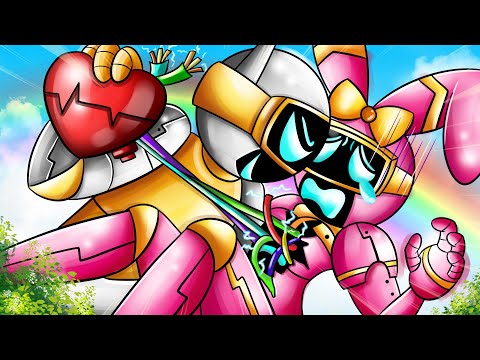 Fun Bot Steals Pink Bot's Heart?! | Incredibox Sprunki Animation