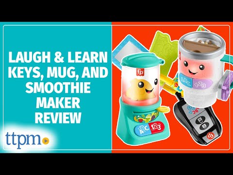 Laugh & Learn Play & Go Keys, Wake Up & Learn Coffee Mug, and Counting & Colors Smoothie Maker