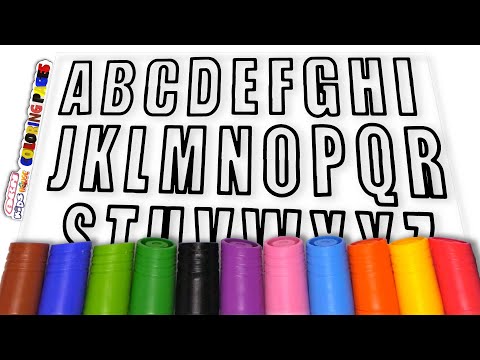 🅰️🅱️🔤 Let's Learn ABCs! Fun Alphabet Drawing and Coloring | AKN Kids House 🎨✨