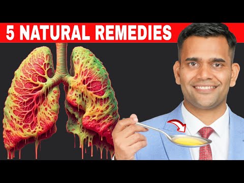 5 Natural Remedies To Get Rid Of Inflammation in lungs ( COPD ) , Mucus and Phlegm