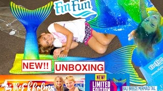 The UNBOXING A FIN FUN MERMAID TAIL video ~ BALI BREEZE | Theekholms