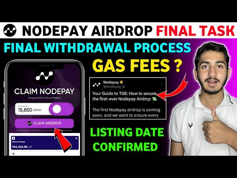 Nodepay Airdrop final withdrawal process | Nodepay Airdrop wallet connect | Nodepay sol gas fees