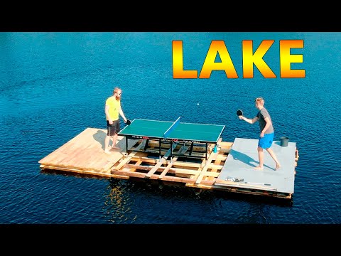 Ping Pong In the Middle of a Lake