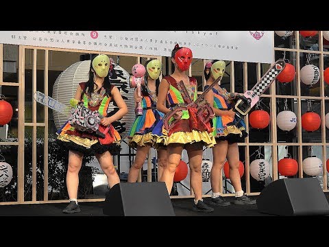 【4K】『仮面女子 登場！』「#東京イイもの～ミタイ・キキタイ・伝えたい／How do you find Tokyo?～」2017.9.03 @六本木ヒルズアリーナ