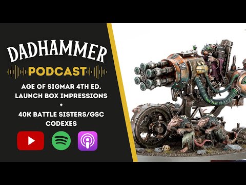 Age of Sigmar 4th Ed. Launch Box Impressions + 40K Battle Sisters/GSC Codexes