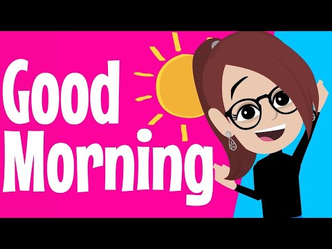 Good Morning Song! A fun movement song for preschoolers and kindergarten.