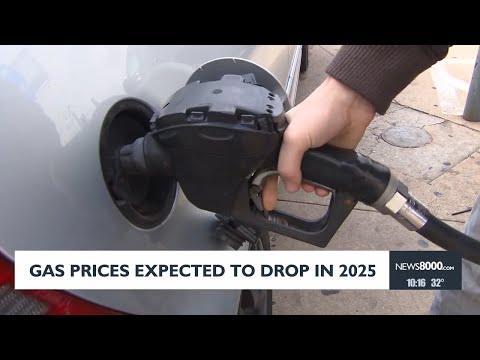 Gas prices expected to drop in 2025