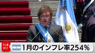 経済危機のアルゼンチン　1月のインフレ率254％（2024年2月15日）