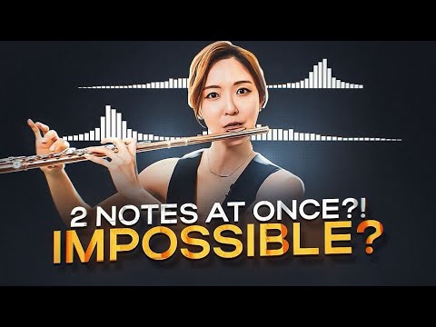 Playing TWO notes at once on Flute?! [Multiphonics]