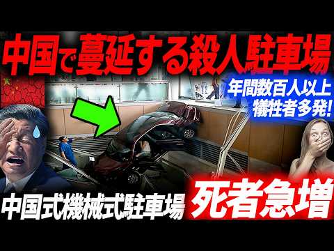 【衝撃】年間数百人が◯亡する中国の機械式駐車場！絶対に使ってはいけない中国機械式駐車場の闇！EVシフト｜電気自動車｜BYD