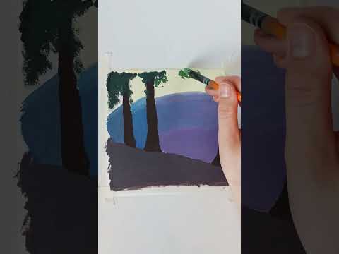 Forest Painting #shorts