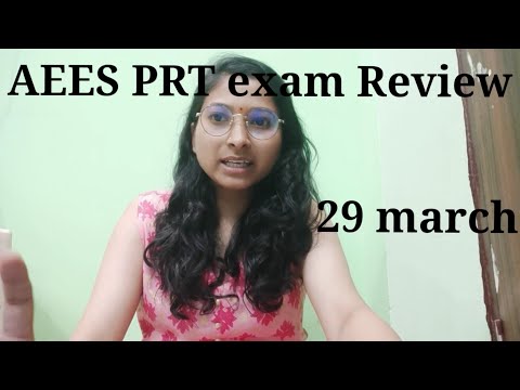 AEES PRT exam review 29 march | ये topic जरुर ready कर लो| Current affairs मत करो #aees