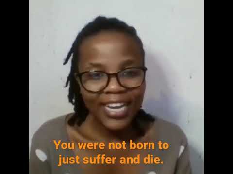 You were NOT born to just suffer and die