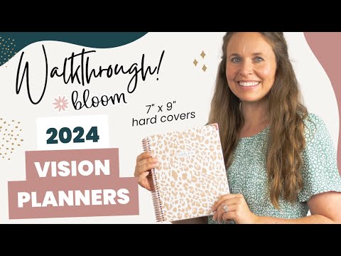 2024 Vision Planners - bloom Daily Planners ®