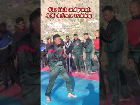 punch and kick self defence training | indianarmy self defence | indianarmy punch and kick training