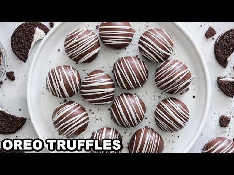 Oreo Truffles (3 Ingredients)