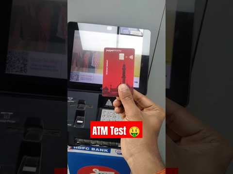 Pepper Money ATM Machine Test | Pepper Card ATM Withdrawal Test | New Card For Minors 👶