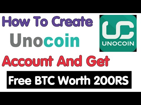 Unocoin Me Account Kaise Banaye, Best Bitcoin Wallet For Indians User, GET FREE BTC WORTH 200RS