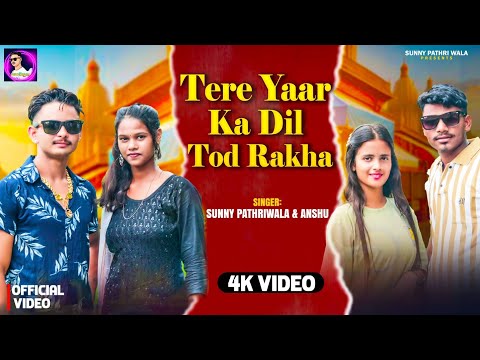 Tere Yaar Dil Tod Rakha ||  Official video|| New haryanvi #sunnypathriwala Anshu Tushar|| 2024| Song