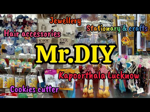 Mr.DIY Store kapoorthala Lucknow|Cutest Stationary & Crafts|Korean Jewellery|DIY Store #lucknow #diy