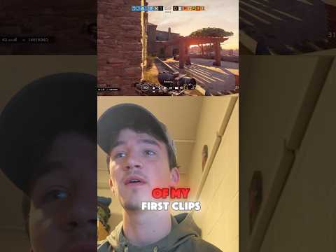 Reacting to My Old Clips Part 3 #rainbowsixsiege #shorts #gaming