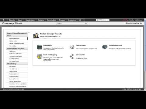 CRM Custom Field Management